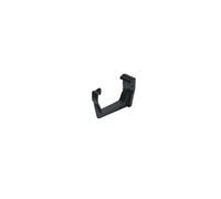 Floplast Square Line 114mm Black Upvc Fascia Bracket - Pack Of 2
