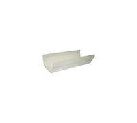 Floplast Square Line 114mm X 3.0M White Gutter Extrusions - Pack Of 2