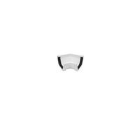 Floplast Square Line 135 Degree Gutter Angle 114mm White - Pack Of 2