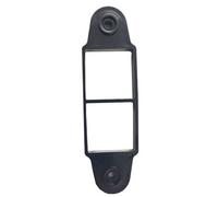 Floplast Square Line 8mm Spacer Bracket For Square Downpipe Clips - Black, 138mm