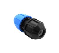Floplast Straight Pipe Fitting Adaptor Blue 20mm X