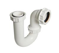 Floplast Tubular P Trap White (Dia)32mm 115G