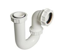 Floplast Tubular P Trap White (Dia)40mm 160G