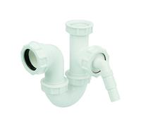 FloPlast TW472 TW472-Single Bowl Sink Kit-76MM Seal, White