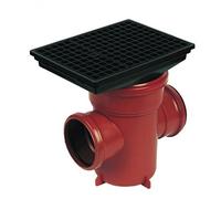 FLOPLAST Underground Back Inlet Bottle Gully & Square lid