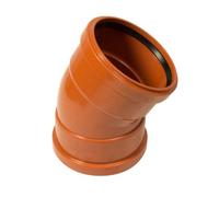 Floplast Underground Drainage Bend 285118, (Dia)110mm (L)132mm