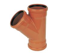 Floplast Underground Drainage Junction, (Dia)110mm (H)132mm
