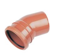 FloPlast Single Socket Drainage Bend 30o