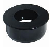Floplast Universal Waste Adaptor Black - Connects Waste Pipe Into 110mm Soil Pipe - Pack Of 2