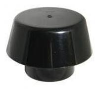 FloPlast Vent Cowl 110mm Soil Black