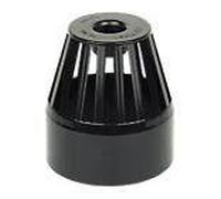 FloPlast Vent Terminal 110mm Soil Black