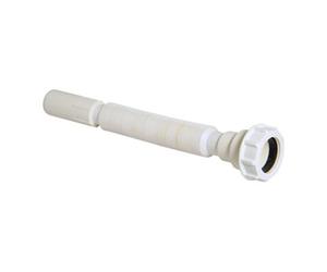 Floplast White Flexible Waste Pipe (Dia)40mm