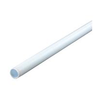 Floplast White Push-Fit Waste Pipe, (L)2M (Dia)40mm