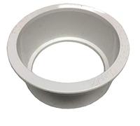 FLOPLAST White Solvent 50mm Soil Pipe Boss Reducer - Pack of 2