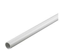 Floplast White Solvent Weld Waste Pipe, (L)3M (Dia)40mm