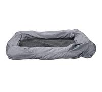 Floppy Dawg Bolster Dog Bed Replacement Cover. Fits PetFusion, JoyElf, BarksBar, and PuppBudd Sofa Style, Raised Rim, Pillow Side Models. Machine Washable, Fitted Slip-On. Large 36L x 30W.