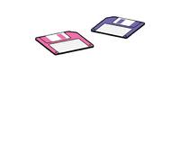 Floppy Disks Women's T-Shirt - White - L - White