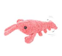 Floppy Lobster Interactive Dog ToyNew Fun Interactive Dog Plush Toy An Indestructible Jumping And Moving Dog Toy Suitable for Medium-Sized DogsB