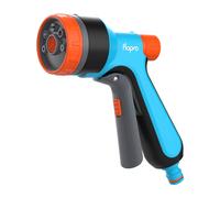 Flopro Garden Hose Spray Gun 7 Pattern Nozzle Flow Control Trigger Lock Grip