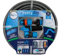 Flopro Hose Starter Set: All-in-One Garden Watering Solution 15m