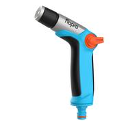 Flopro Jet Spray Gun 3 Pattern Garden Hose Nozzle Flow Control Metal Blue
