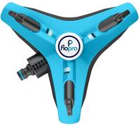 Flopro Typhoon Rotating Sprinkler with Three Arms, Adjustable Speed, Foldable