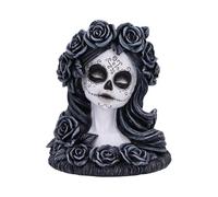 Flor de Muerte Tea Light Holder, Candle Holder, 12 x 12 x 14 cm, 0.3 kg