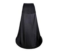 Flora 1-Hoop Spandex Waistband Bridal Wedding Petticoat/Prom Underskirt,Medium Full Skirt (Large-XLarge, Black) …