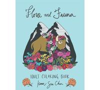 Flora and Fauna: A coloring book for adults