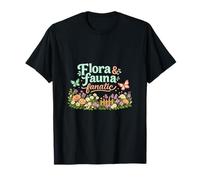 Flora and Fauna Fanatic Cottagecore Plant Parent T-Shirt