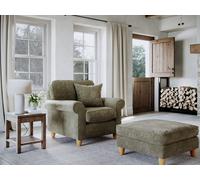 Flora Armchair Glory Winter Moss The Great Sofa Company Green One Size