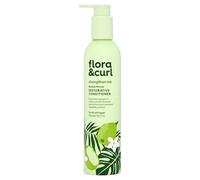 Flora & Curl Baobab Marula Restorative Conditioner | Protein-Rich Strengthening Curl Conditioner with Baobab Oil, Marula, Broccoli Seed Oil, Triple Protein Complex & Aloe Vera | Sulphate-Free | 300ml