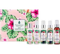 Flora & Curl Botanical Haircare Hydrated Curls Shampoo Condition Mask Mist Foam