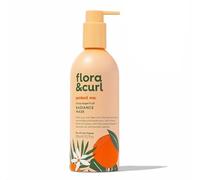 Flora & Curl Citrus Superfruit Radiance Mask | Deep Conditioning Hair Mask with Avocado Oil, Mango Butter, Papaya Oil, Grapefruit, Argan Oil & Bamboo Leaf Extract | For All Curl Types | 300ml