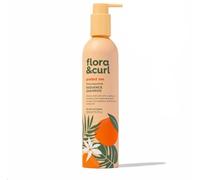 Flora & Curl Citrus Superfruit Radiance Shampoo | Curl-Restoring Botanical Hair Wash with Argan Oil, Tangerine & Sweet Orange Oil | For Dull, Curly & Textured Hair | Sulphate-Free | 300ml