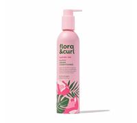 Flora & Curl Rose Water Cream Conditioner | Hydrating Botanical Conditioner with Rose Water, Honey, Shea Butter, Avocado Oil, Camellia Oil & Macadamia Oil | Sulphate-Free | 300ml