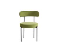 Flora Dining Chair - Olive Velvet - Pack of 2 - Olive Velvet