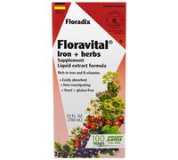 Flora, Floradix, Floravital, Iron + Herbs Supplement, Liquid Extract Formula, 23 fl oz (700 ml)