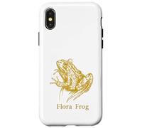 Flora frog Case for iPhone X/XS