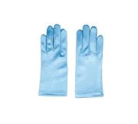 Flora Frozen Disney Elsa Magical Gloves to match the snow queen's costume dress (Children: M, Aqua Blue in Short Length)