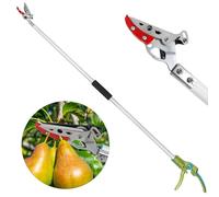 FLORA GUARD 130cm Tree Pruner, Tree loppers Long Reach - Lightweight & Strong, Ideal for Removing High Branches and Fruit Picking