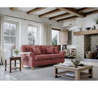 Flora Medium Sofa Glory Deep Terra The Great Sofa Company Red One Size