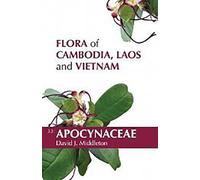 Flora of Cambodia, Laos and Vietnam : 34 Apocynaceae