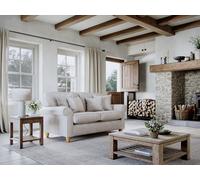 Flora Small Sofa Glory Pearl The Great Sofa Company Beige One Size