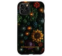 FloraCircuit Bloom - Mindscape Emporium Cosmic Art Case for iPhone 11 Pro
