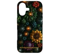 FloraCircuit Bloom - Mindscape Emporium Cosmic Art Case for iPhone 17