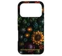FloraCircuit Bloom - Mindscape Emporium Cosmic Art Case for iPhone 17 Pro