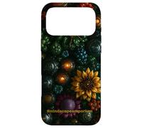 FloraCircuit Bloom - Mindscape Emporium Cosmic Art Case for iPhone 17 Pro Max