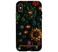 FloraCircuit Bloom - Mindscape Emporium Cosmic Art Case for iPhone X/XS