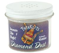 FloraCraft Diamond Dust Clear Glass Glitter - 3oz